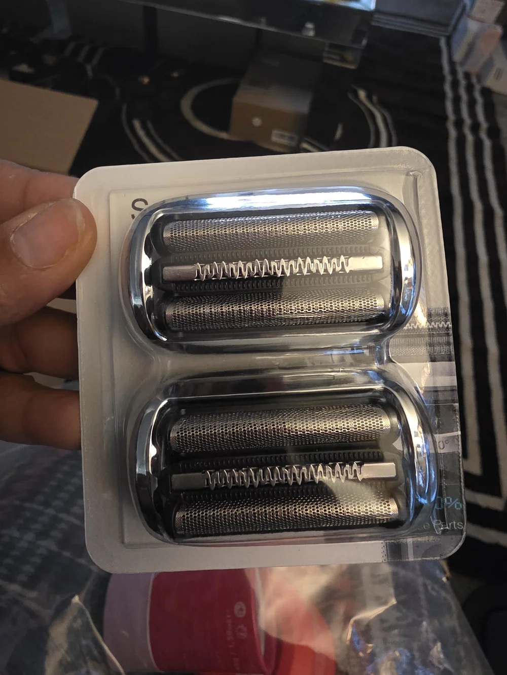 Series 7 Replacement Shaver Cassette Head - Black/Silver